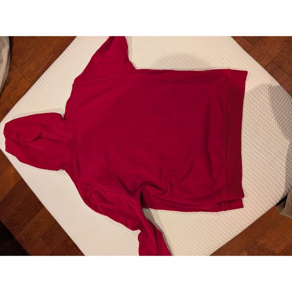 GAP Boys Hoodie – Size M – Red Fleece – Bold Logo Pullover - Picture 3 of 3